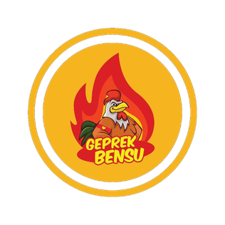 Logo Geprek Bensu Palu